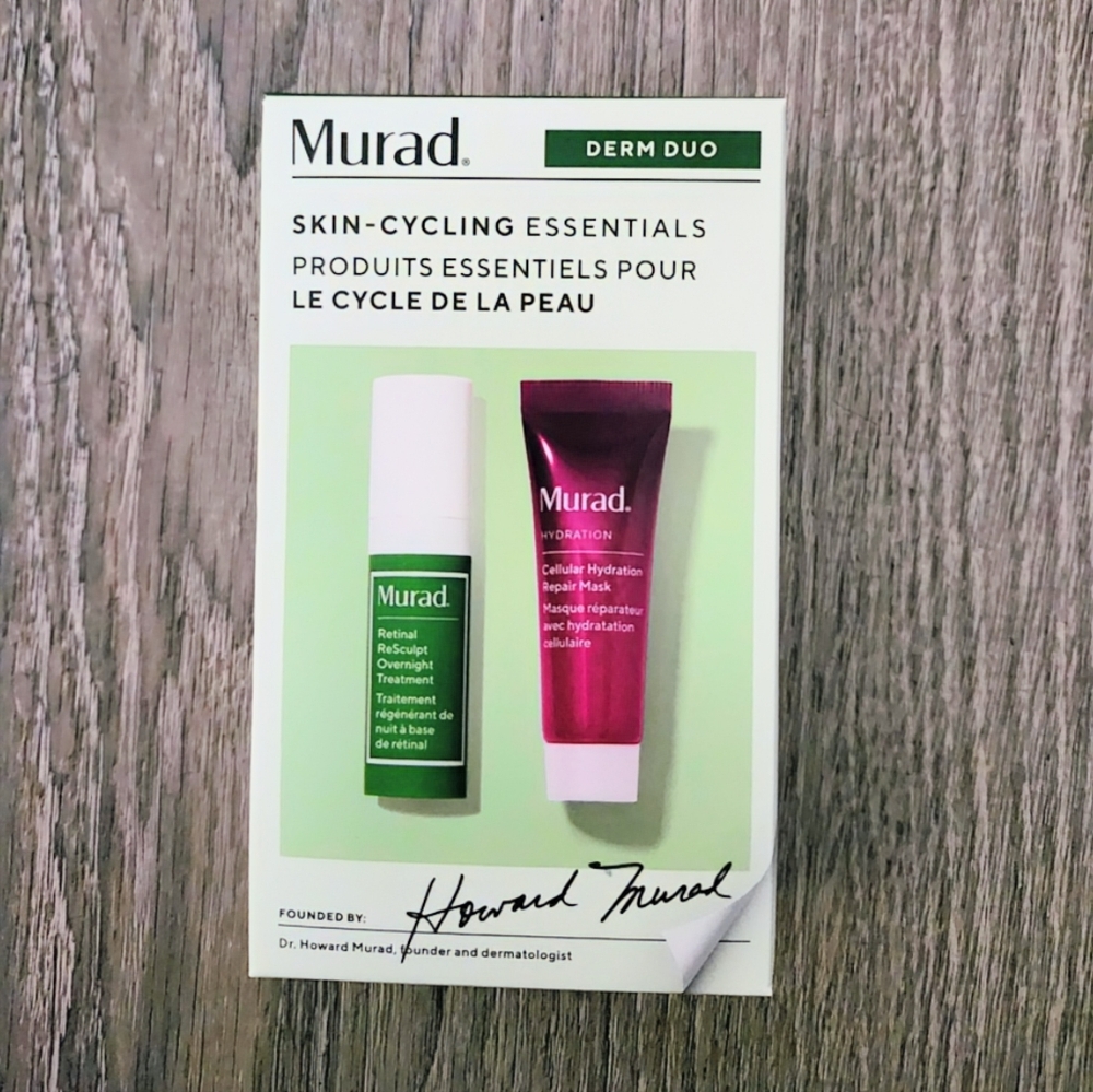 7 Murad Derm Duo Skincare Essentials Sample Set